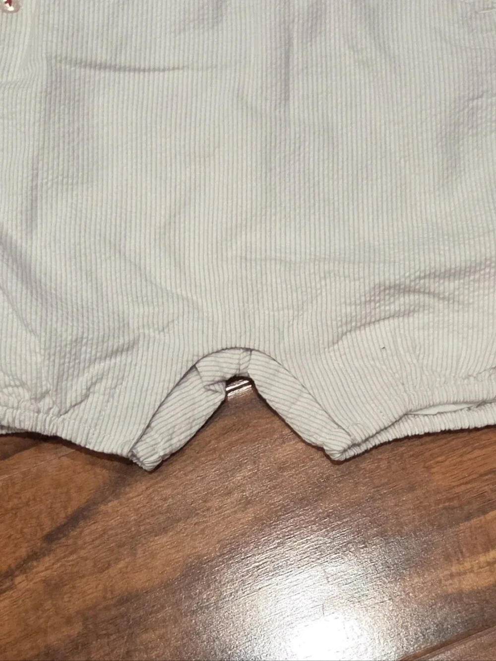 Janie & Jack NWT/EUC 6-12 Month Seersucker Elephant Shortall, Reversible Blanket